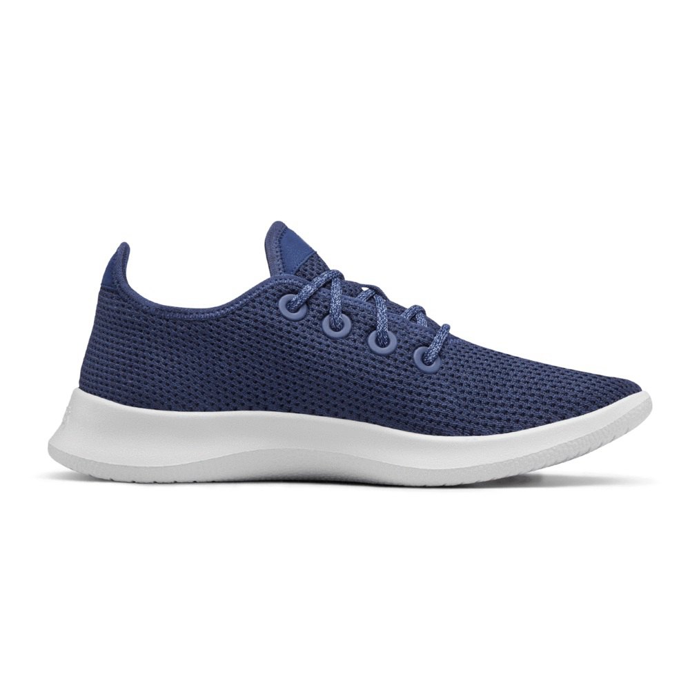 Allbirds Men\'s Tree Runners - Sneakers Navy - NWJ371926